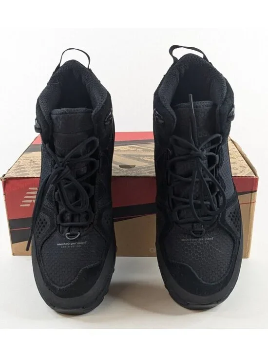 New Balance 1000 Waterproof Hiking Boots Men’s Size 9.5 4E Black Wide - Picture 3 of 7